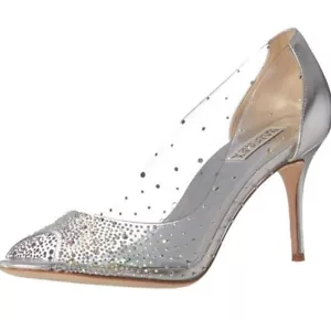 Badgley Mischla Women's Ginata Open Toe Pumps Special Occasions Wedding / Bridal - Picture 1 of 15