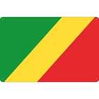 Blechschild Wandschild 20x30 cm Kongo Fahne Flagge Geschenk Deko