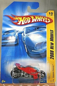 2008 Hot Wheels #10 New Models 10/40 CANYON CARVER Orange Variant w/Black MC3 Sp - Picture 1 of 4
