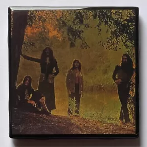 BLACK SABBATH Master Of Reality Poster COASTER Custom Ceramic Tile Barware Cork - Picture 1 of 5