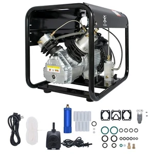 TUXING 4500Psi Pcp Air Compressor Double Cylinder Air Pump for Paintball - Picture 1 of 8