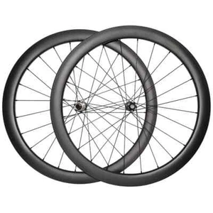 700C Carbon Road Disc Gravel Bike Wheelset 45mm Deep 28mm Outer Width 21mm Inner - Picture 1 of 13