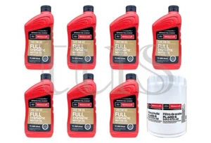 Full Synthetic Motorcraft Engine Oil Change Kit 2000-2005 Lincoln LS 3.0L V6 - Picture 1 of 2