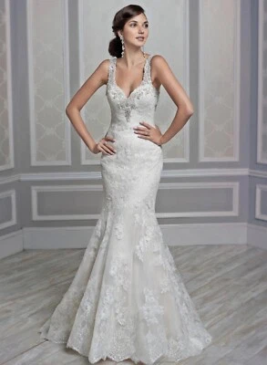 Nuevo vestido de novia Kenneth Winston etiqueta privada por G 1605 Foto 1 de 4