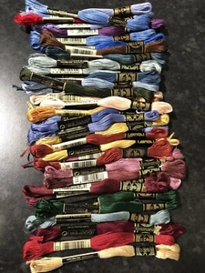 10 GENUINE DMC THREADS. PICK YOUR OWN COLOURS. 100’s Of Colours Available - Picture 1 of 1
