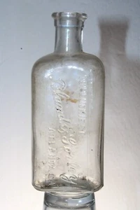 ATLANTA GA BOTTLE BLAND & GORLEY 4 7/8'' SCARCE - Picture 1 of 7