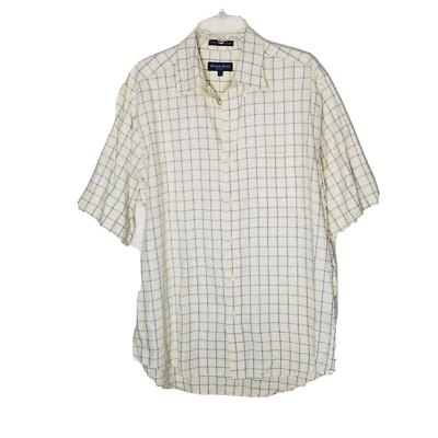 Camisa Austin Reed Hombre Talla Grande Amarilla Ventana Regent Street Oxford Foto 1 de 4
