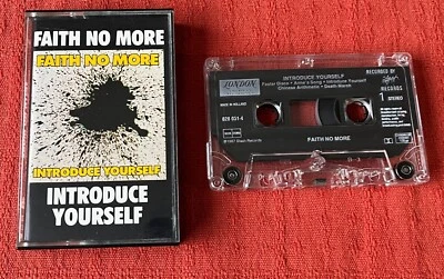 FAITH NO MORE - CASSETTE TAPE - INTRODUCE YOURSELF - Image 1 of 4