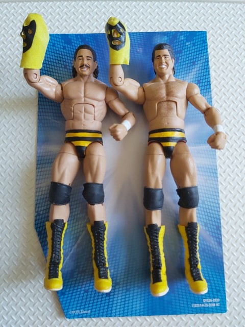 THE KILLER BEES Unpainted WWF Hasbro Scale CUSTOM MATTEL RETRO WWE WCW