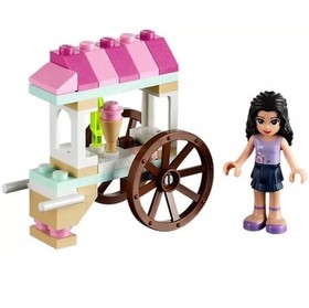 LEGO Friends Ice Cream Stand  w/1 minifig (Emma, 30106) - New