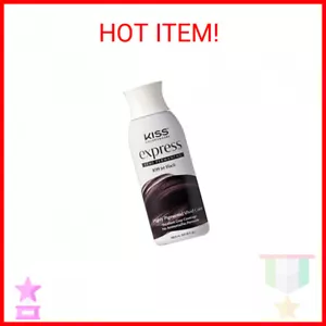 Kiss Express Semi-Permanent Hair Color 100mL (3.5 US fl.oz) (1 Count, Jet Black) - Picture 1 of 2