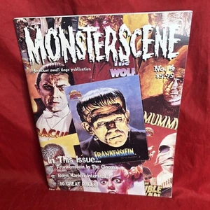 Monsterscene Magazine No. 4 Frankenstein Boris Karloff RS - Picture 1 of 7