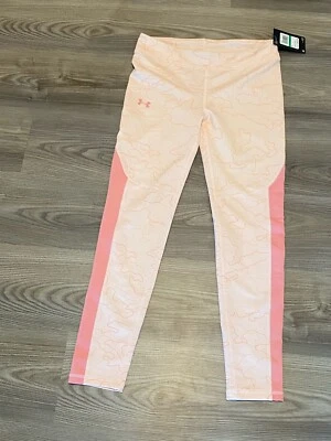 Under Armour Cold Weather Fitted Printed Leggings Girls Youth Large NWT YLG - Image 1 of 4