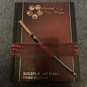 Legend Of The Five Rings Hardback Book, Roleplaying Game 3rd Edition - Picture 1 of 2