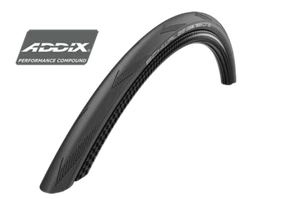 SCHWALBE ONE TUBELESS READY - ADDIX COMPOUND - BLACK - 700 X 25c FOLDING - Picture 1 of 1