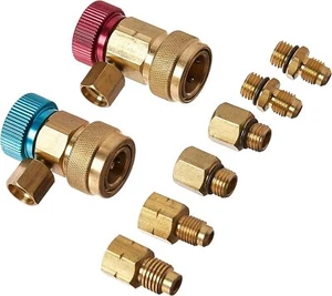 R1234YF CONVERSION KIT WITH MANUAL COUPLERS - Picture 1 of 2