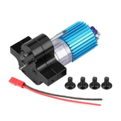 Cambio Di Velocità Per Auto RC Cambio In Metallo 370 Motore A Spazzole Nero - Immagine 1 di 4