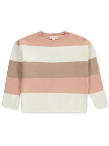Poof Girl Girls' Striped Sweater - Picture 1 of 6