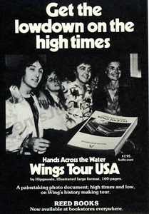 1978 Wings Across America Tourbuch alter Druck AD Sammlergeschenk! (634) - Bild 1 von 1