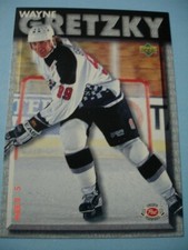 1995-96 Upper Deck (Post Cereal) Insert Card # 17 Wayne Gretzky! 