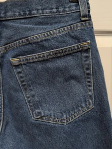 Basic Edition Mens Jeans Size 34"x33 " Blue Zipper Fly - Picture 1 of 11