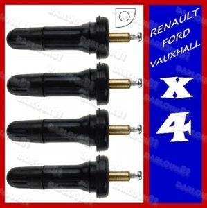 4 x Tyre Pressure Sensor Valve TPMS Stem Repair Kit Renault Clio Twingo Trafic - Picture 1 of 7