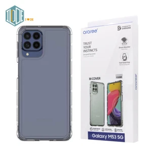 Original araree Samsung Official Galaxy M53 5G KDLab M Cover - Clear (GP-FPM536) - Picture 1 of 9