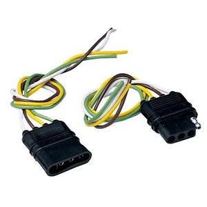 Hopkins 4 Flat Vehicle/Trailer Connector Set - Foto 1 di 1