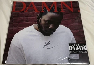 Kendrick Lamar autographed record jacket limited edition item from JAPAN H10 - Picture 1 of 2