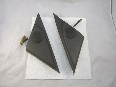 2004-2009 MAZDA 3 FRONT DOOR TWEETERS SPEAKER W/ COVER OEM set BOSE - Image 1 of 4