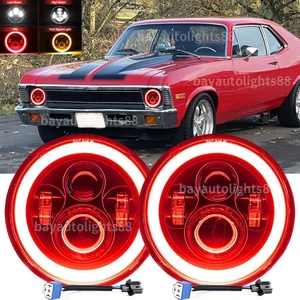 fit Chevy II Nova 1969 1970 1971 1972 1973 1974 1975 1976 1977 LED Headlights - Bild 1 von 14