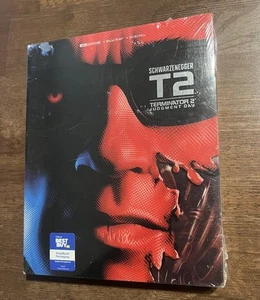 Terminator 2: 4K+Bluray Limited Edition Steelbook OOP Rare Brand New - Picture 1 of 2