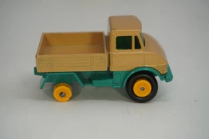 Vintage Matchbox Car No 49 Unimog Tan / Teal - Picture 1 of 5