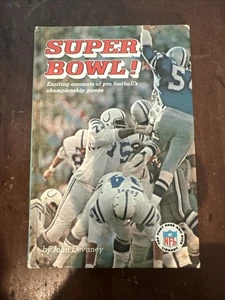 1971 - NFL - SUPER BOWL! - HARDCOVER BOOK - JOHN DEVANEY - Picture 1 of 5