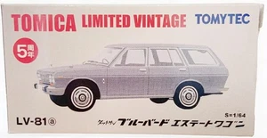 Tomica Limited Vintage LV-81a Datsun Bluebird Estate Wagon - Picture 1 of 8