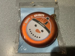 NEU IN DER VERPACKUNG Miami University Hurricanes Ornament 3" HÄNGENDE WEIHNACHTSFEIERTAGE - Bild 1 von 2