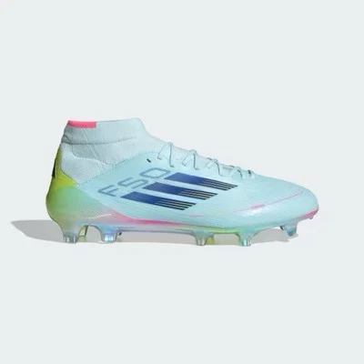 7.5- Adidas Women's F50 Elite MID-Cut 99 Capsule Firm Ground Cleats, Almost Blue - Image 1 of 4