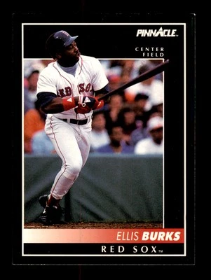 1992 Pinnacle #26 Ellis Burks Boston Red Sox - Image 1 of 2