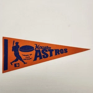 Houston Astros Vintage 1970's Medium-Sized Felt Mini Pennant 12" X 5" (Rare) - Bild 1 von 24