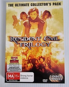 Resident Evil Trilogy - The Ultimate Collectors Pack - DVD - 3 Disk Set - R4 - Picture 1 of 8