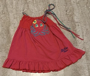 Baby Mädchen rosa Größe 2T Oktopus Los Cabo Mexiko Strand Schwimmen Abdeckung Kleid - Bild 1 von 5