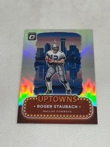 2024 Panini Donruss Optic Uptowns Roger Staubach - SSP #24 Dallas Cowboys - Imagen 1 de 4