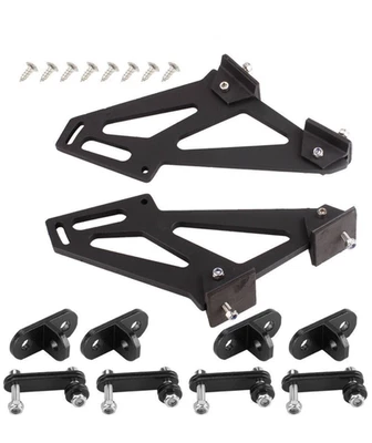 Soportes de montaje de patas de alerón trasero CNC universal para automóvil de 7 pulgadas Foto 1 de 4