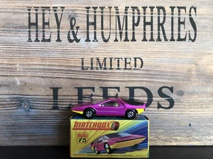 Matchbox Superfast no.75B-2.Version Mint 1.First Rare OVP VNM von 1970 - Bild 1 von 10