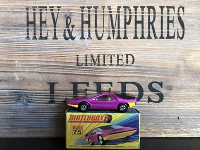 Matchbox Superfast no.75B-2.Version Mint 1.First Rare OVP VNM von 1970 - Bild 1 von 4