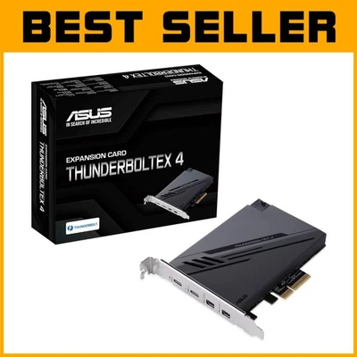 Thunderboltex 4 Card, 2 USB Type-C Ports, 100W Quick Charge - Image 1 of 4