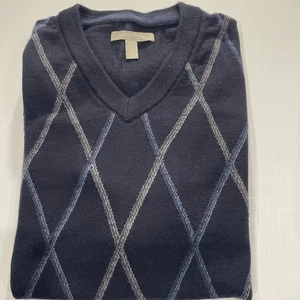 Nordstrom Herren 100% extrafeine Merinowolle V-Ausschnitt Pullover Gr. XL - Bild 1 von 9