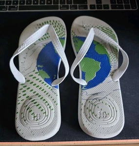 DUPE THE WORLD HERREN SANDALEN FLIP FLOPS - USA 10/11 - BH 43/4 - EU 45/6 - Bild 1 von 5