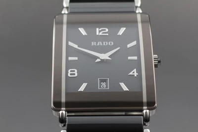 RADO DiaStar 160.0486.3 Ceramic Date Black Dial 24mm Quartz Watch [Box Damaged] - Image 1 of 4