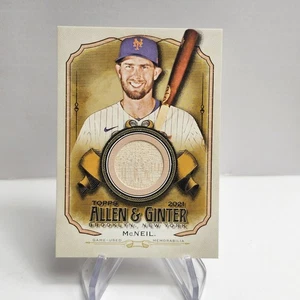 Jeff McNeil 2021 Topps Allen & Ginter's Full Size Relics #AGA-JMC Bat Relic - Picture 1 of 2